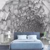 Современные абстрактные обои 3D стерео геометрия здание фотообои для гостиной спальни домашнего декора фрески