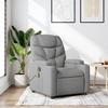 VidaXL Reclining Massage Armchair, Relaxation Chair with Cup Holders, Seat with Backrest and Armrests Living Room, 372453