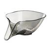 Clear Washing Drain Basket Multi-functional Vegetable Fruit Basin Bowl Household Kitchen Creative Washing Fruit Plate Gadget