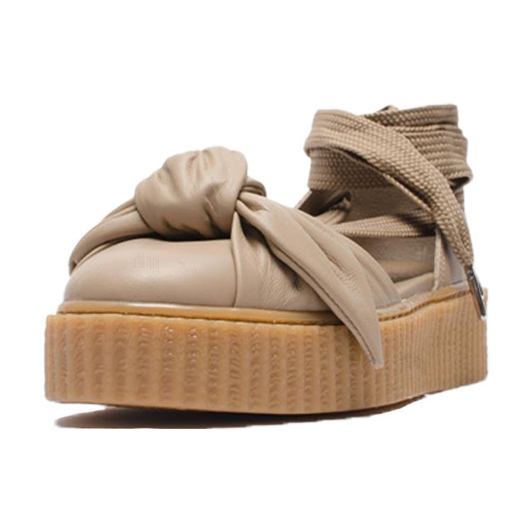 Puma Босоножка-крипер с бантом Рианна Fenty Натуральный Женская 365794-03