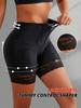 Women High Rise Tummy Control Safety Shorts Lace Boyshorts Shapewear Panties Shaping Underwear Body Shaper Boxer Briefs