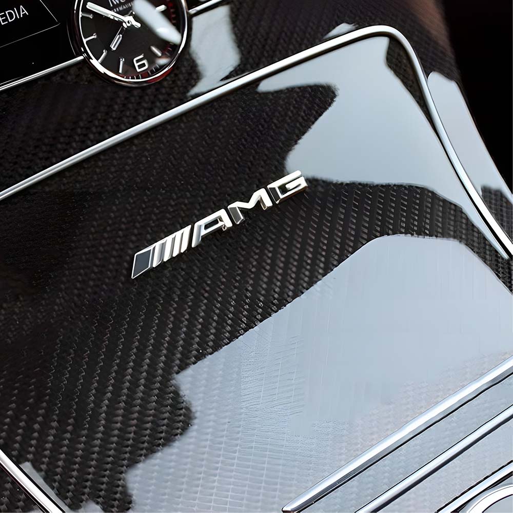 Auto 3D AMG Sticker For Mercedes Benz W201 W203 W204 W213 W177 W212 W205 W124 W211 CLA GT SLK GLA W176 Rear Letter Badge Sticker