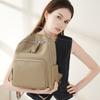 New First-layer Cowhide Large-capacity Computer Bag Backpack Leisure School Bag Travel Bag Commuter Women's Bag