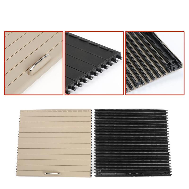 New Car Center Console Shutters Cup Holder Slide Roller Blind Cover For Mercedes Benz Ml/Gl/Gle/Gls Class W166 W292 2012-2018