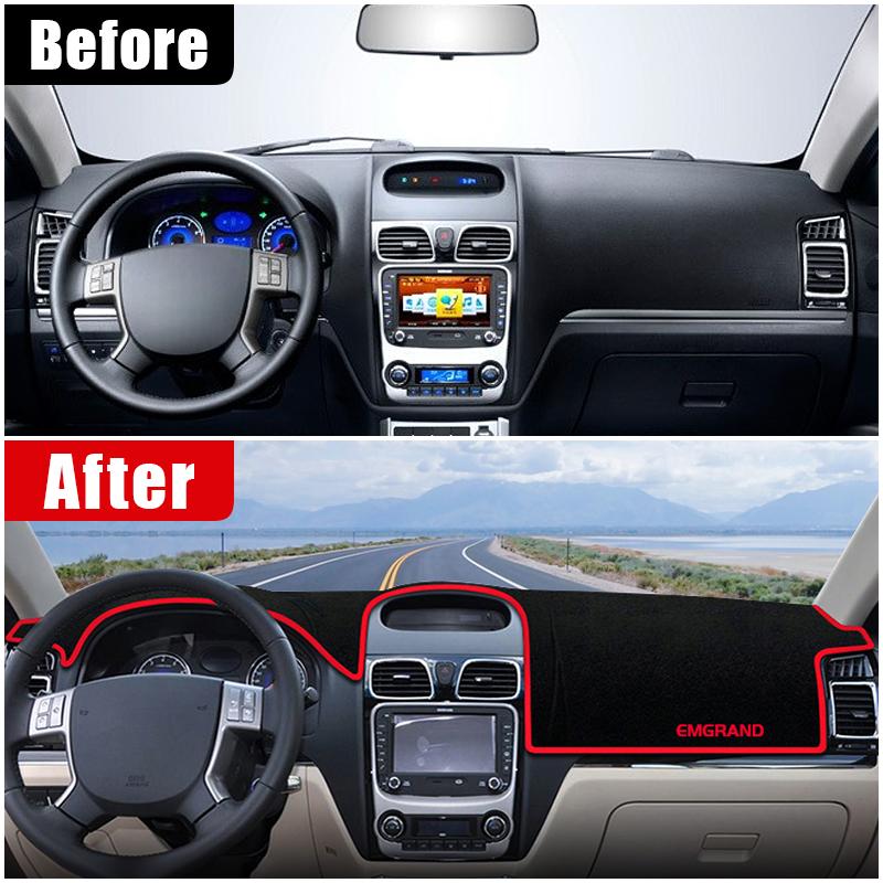 Автомобильные аксессуары для Geely Emgrand EC7 EC715 EC718 2009 2010 2011 2012 2013 2014 2015 2016 крышка приборной панели избегайте легкой панели