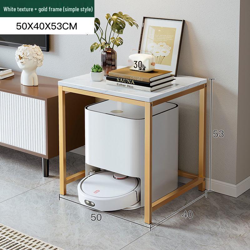 Многоярусная напольная регулируемая стойка для хранения с держателем для мусорного ведра для использования на кухне