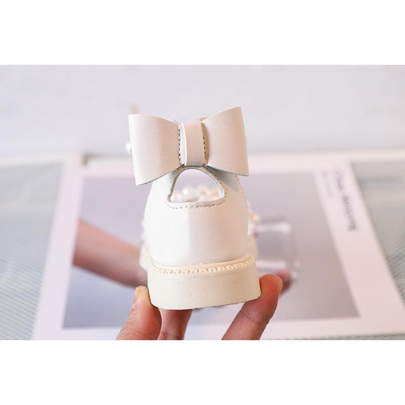 Сандалии для девочек, Туфли принцессы, Летняя детская обувь, Мягкая подошва Pearl, Противоскользящая обувь, Детская обувь для маленьких девочек