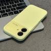 Официальный чехол из жидкого силикона с большим прозрачным окном для iPhone 17 Air 16 15 14 13 12 Pro Max, гладкий, фланелевый, матовый, противоударный Funda