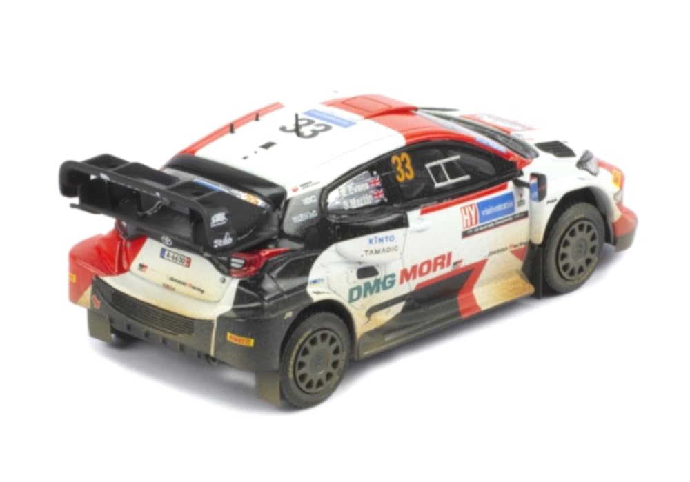 IXO MODEL B Toyota GR Yaris RALLY 1 2022 Estonia #33 E. Evans/S. Martin 1/43 RAM860