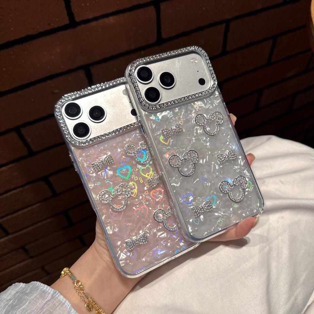 Mickey Bright Diamond 6-Piece Set for Oppo Reno 15 Pro/Find X9 Pro/A6 Pro/A5 Phone Case
