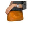 Genuine Leather Women Bag Vegetable Tanned Cow Leather Crossbody Bag Atmospheric Retro Bag