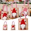 Children's Tote Bag Christmas Decoration Supplies Rudolph Burlap Bag