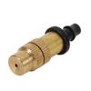 5pcs Adjustable Brass Misting Spray Nozzle Atomizing Sprinkler For Garden Watering Irrigation