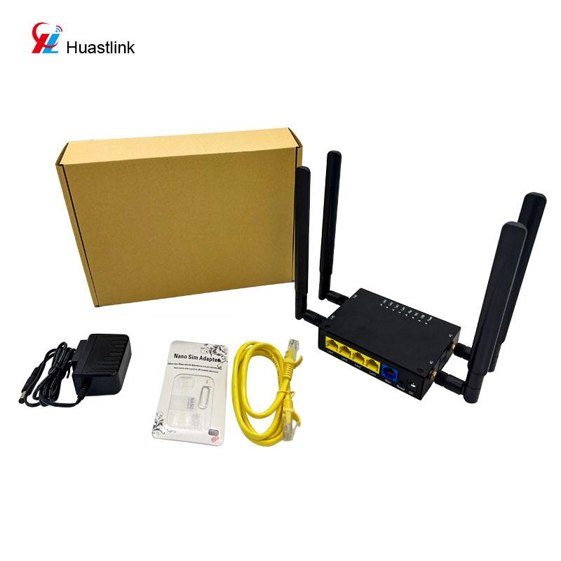 Европа Горячая Распродажа Huastlink HC540 4G Сотовый Маршрутизатор OpenWrt WI-FI 802.11b 4G LTE Модем Слот для SIM-карты 300 Мбит/с Макс. LAN Данные VPN
