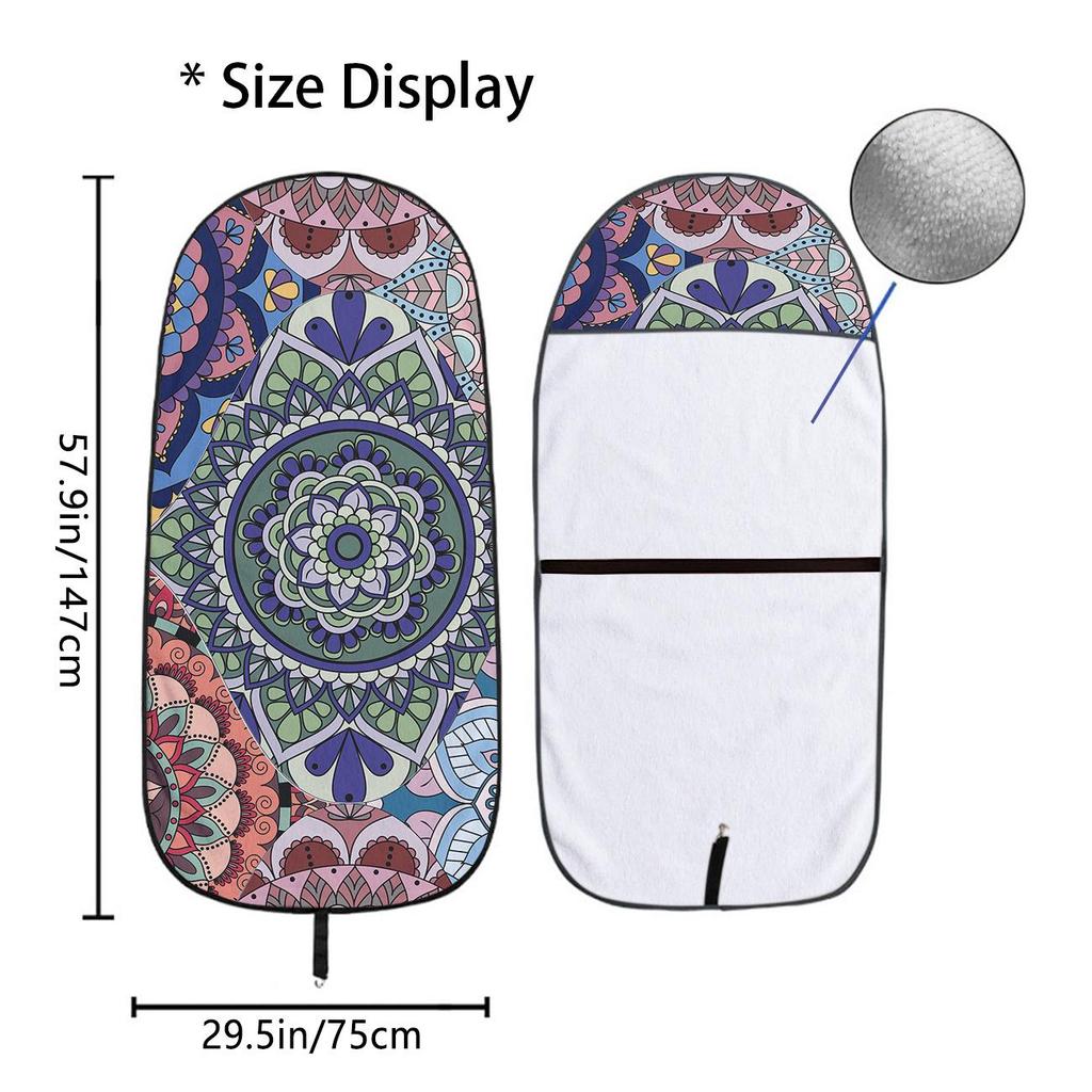 Universal Car Seat Towel Cover - All-Season Gym & Exercise Protector