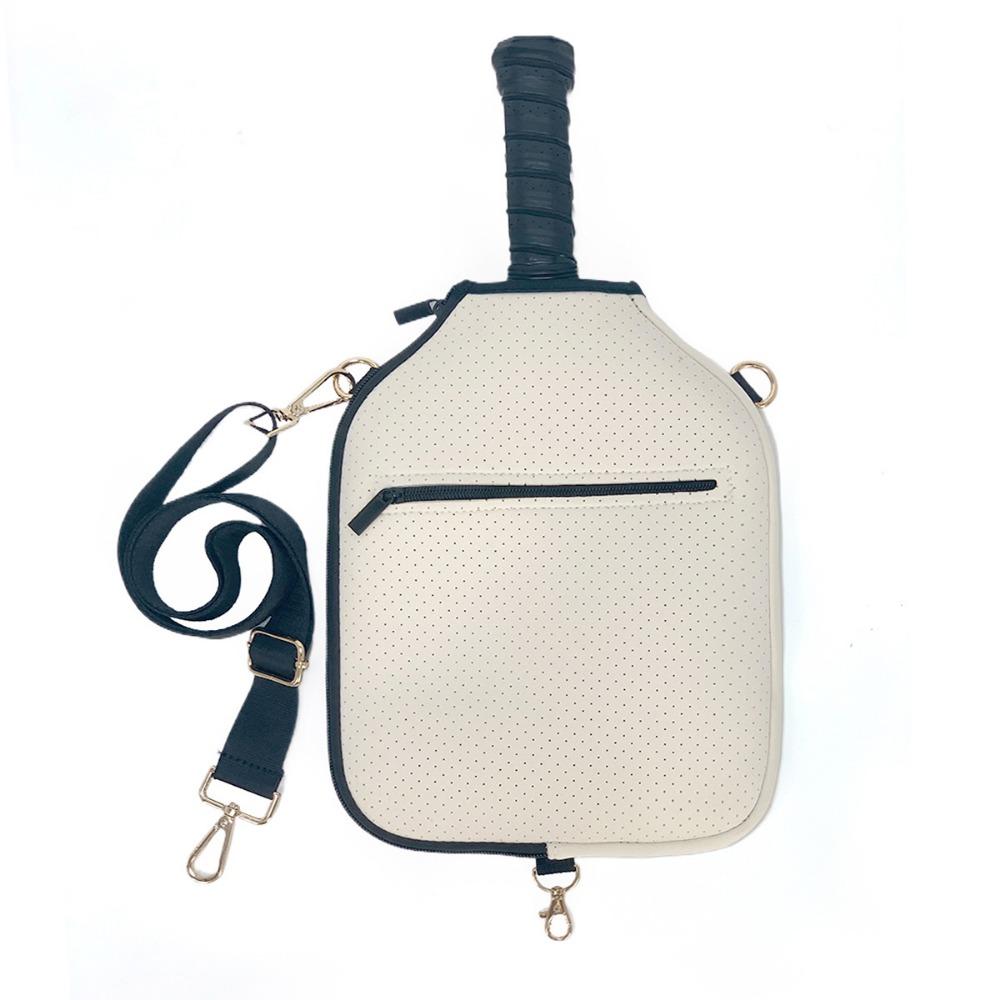 Zipper Closure Pickleball Paddle Cover Waterproof Pickleball Racket Bag Unisex