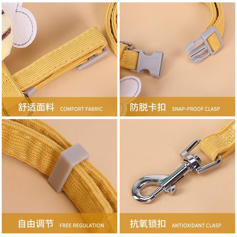 Cat Harness Leash Set No Escape Adjustable Outdoor Walking Small Pets