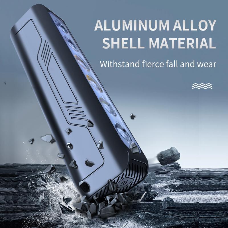 HC6 2000 люмен велосипедная фара перезаряжаемый фонарик высокой интенсивности снаряжение для кемпинга и верховой езды аксессуар для ночного велоспорта для горных велосипедов