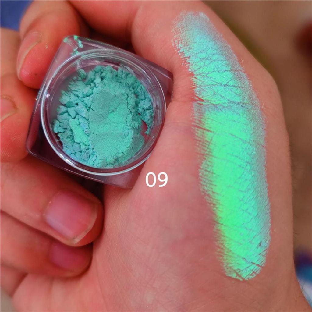 Multicolor Chameleon Eyeshadow Powder Pigments Eye Shadow Highlighter Shining Eye Makeup Cosmetics LM