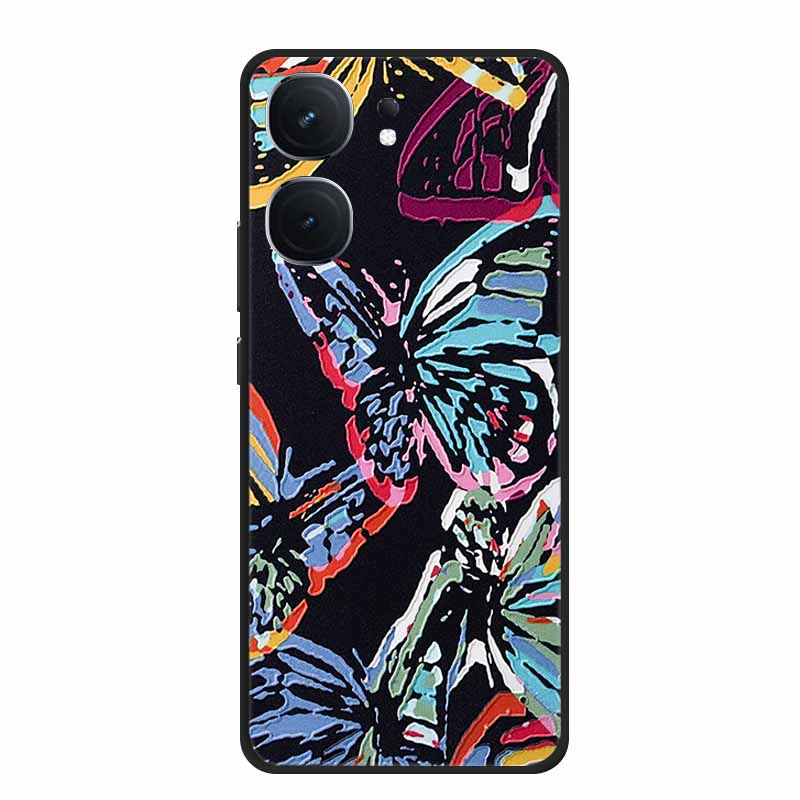 3D Emboss Case For Vivo iQOO Neo9s Pro Plus Phone Case Silicone Soft Coque For Vivo iQOO Neo9s Pro+ Back Cover Case 9 s Pro Plus