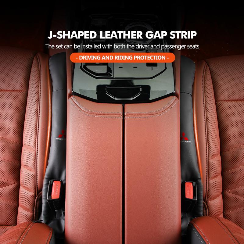 For Mitsubishi Car General Seat Gap Filler Leak-proof Filling Strip Auto Accessories Outlander Lancer Cross Colt Xpander Mirage