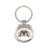 Shih Tzu, Chrysanthemum Dog - Geometric Keychain with a Photo and the Inscription