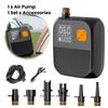Беспроводной электрический воздушный насос 25 фунтов на квадратный дюйм с сенсорным экраном, перезаряжаемый насос SUP, насосы для досок с веслом для надувных лодок, велосипедные насосы