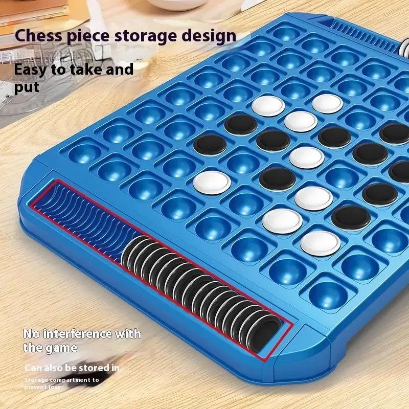 1 Набор Игра для двоих Семейные Развлечения Обучающие Игрушки Интерактивные Игры для Родителей и Детей Детские Переворачивающиеся Шахматы Касание Переворот Реверси Стратегическая Настольная Игра Игра для Вечеринки