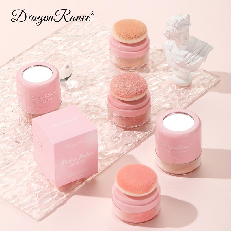 Румяна Air Cushion Skin Touch Blush Powder Bare Makeup Brightening Skin Matte Mushroom Head Pat Powder Blush Powder