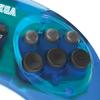 SEGA Mega Drive 8 Button Arcade USB Pad Clear Blue Retri-bit