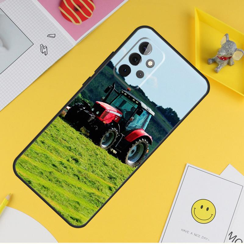 Сельскохозяйственный трактор для Samsung Galaxy A14 A34 A54 A12 A32 A52 A51 A71 A53 A33 A13 A15 A25 A35 A55 чехол для телефона
