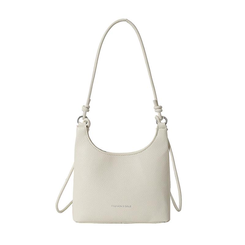 Летние повседневные сумки через плечо для женщин, новая модная универсальная сумка через плечо, простые однотонные женские сумки из искусственной кожи