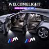 BBJT8 For BMW M Emblem F10 F20 F30 X1 F31 F49 E62 F40 F15 F25 F26 E83 E84 2Pcs Car Door Welcome Lights HD Projection Lamps Accessories