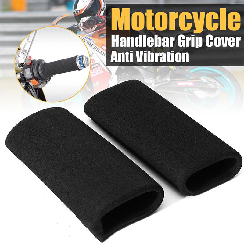 22mm Sponge Handle Cover Motorcycle Handle Cover Non-slip Sweat-absorbing Waterproof Soft Electric Throttle Turn Handle Cover