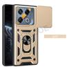 Funda для Infinix GT 20 Pro (X6871) Чехол-подставка для камеры с кольцом-слайдом, защитный чехол для Infinix GT 20 Pro, противоударный чехол
