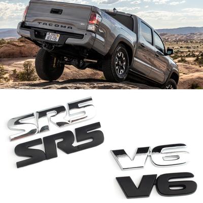 Для T-oyo/ta SR5 V6 Corolla 4Runner Tacoma Tundra T100 Пикап Sequoia Tercel багажник автомобиля логотип боковая эмблема значок наклейка