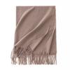 Cashmere Feel Scarf Autumn and Winter Korean Imitation Cashmere Girls High End Shawl Warm Scarf