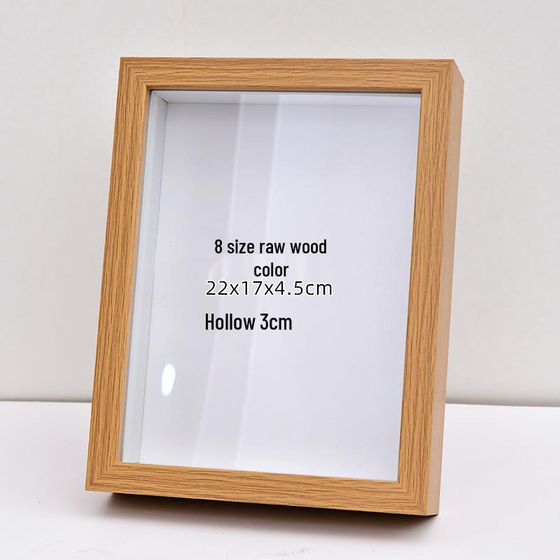 Festive Persimmon Ruyi Twist Stick DIY Photo Frame Kit with Preserved Flower Ornament Gift.