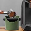 Coffee Knock Box Non-slip Rubber Base Shock-absorbent Barista Espresso Grounds Container Dump Bin Bucket Kitchen Cafe Supplies