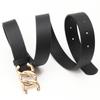Women S Fashion Commuter Style Alloy Buckle Belt For Jeans