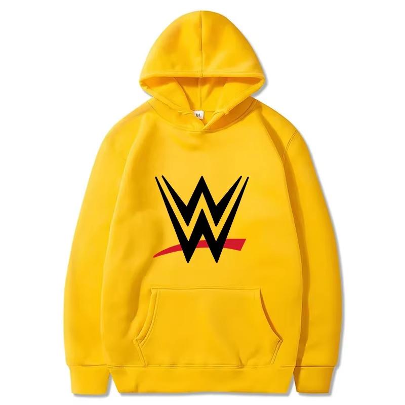 Горячая продажа логотипа: Новая толстовка с капюшоном WWE с свободной печатью из Соединенных Штатов