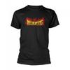 Унисекс футболка для взрослых The Hellacopters с пламенем