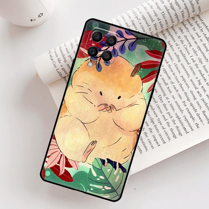 Художественный чехол с хомяком для Samsung Galaxy M12 M56 M06 M32 M52 M35 M55 M15 M11 M13 M14 M16 M36 M31 M53 M34 M54