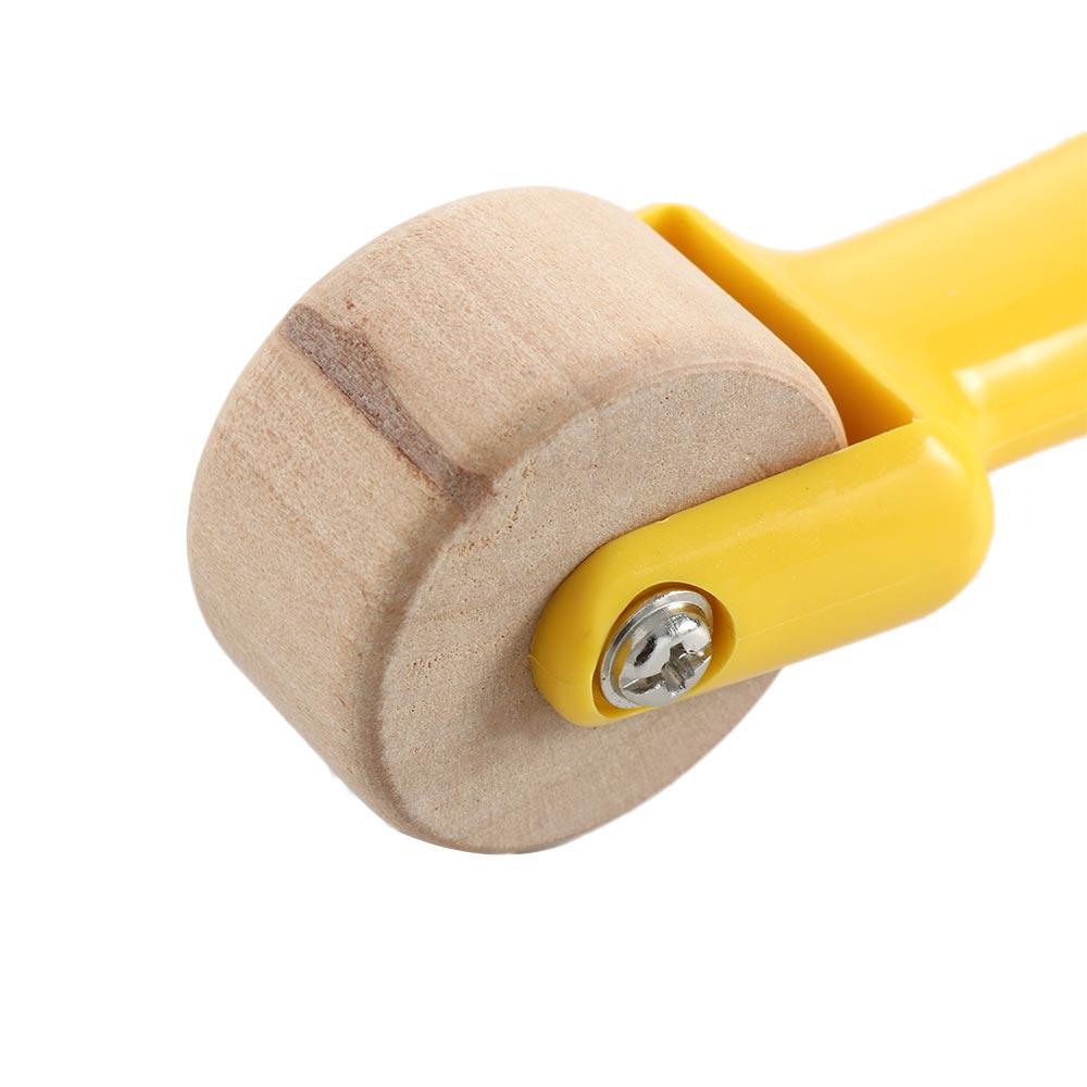 Sewing Notion Pressing Wheel Wood Seam Roller Home Decoration Wallpaper Roller Quilting Press Roll