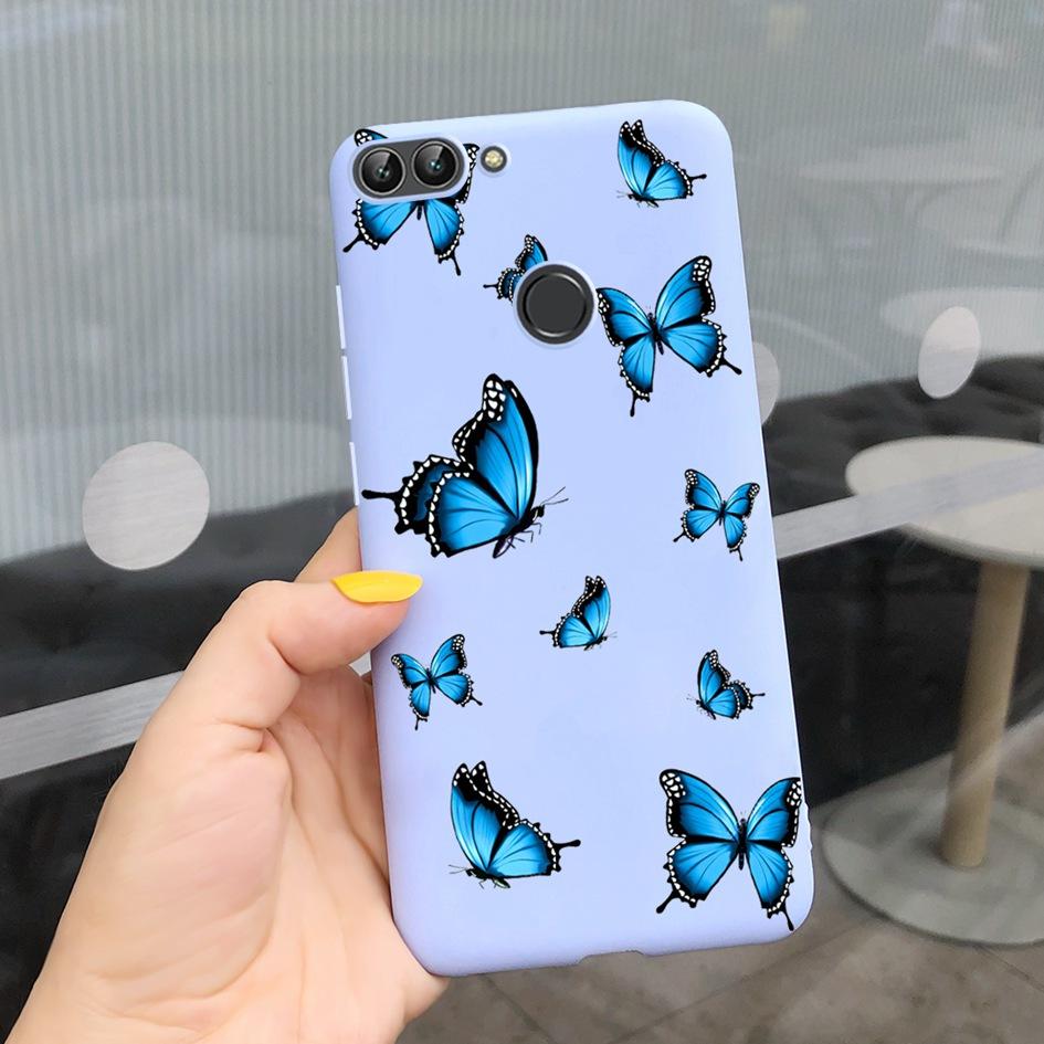 Чехол для Huawei P Smart Чехол для Huawei P Smart 2018 Цветок Ромашки Чехол для телефона FIG-LX1 Мягкая ТПУ Силиконовая Задняя крышка на PSmart 5.65" Сумка