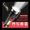 Led Tactical Flashlight Super Bright 100000lm Ipx4 Waterproof 1200mah Battery Usb Rechargeable