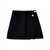 Streetwear Short Skirt With Zipper For Summer 2024 Womens Slim Fit Casual Fashion