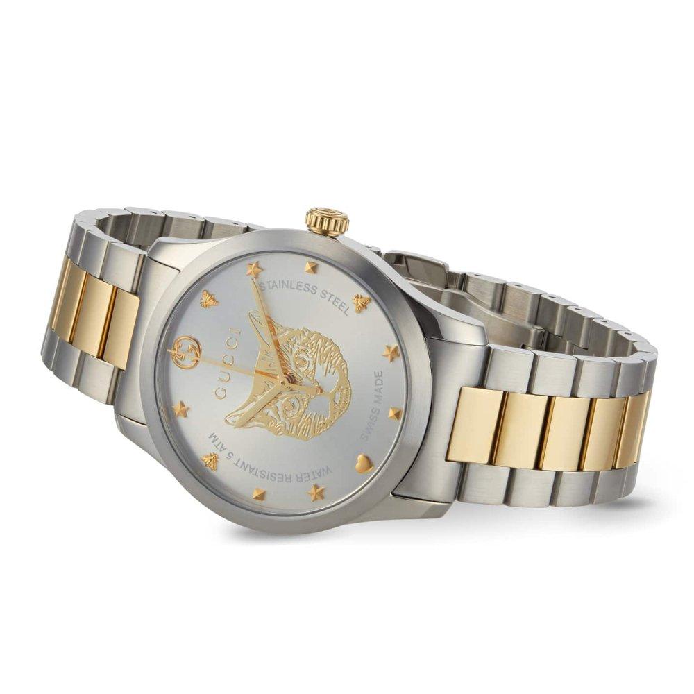 Gucci YA1264074 G-Timeless Two-Tone Women's Watch