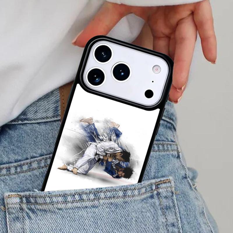 Kung Fu Taekwondo Martial Arts Phone Case for iPhone 17ProMax 12 13 14 15 16e 17 Pro Max Plus Air Cover