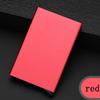 New Men Women Credit Id Card Holder Metal Card Case Travel Card Wallet Case